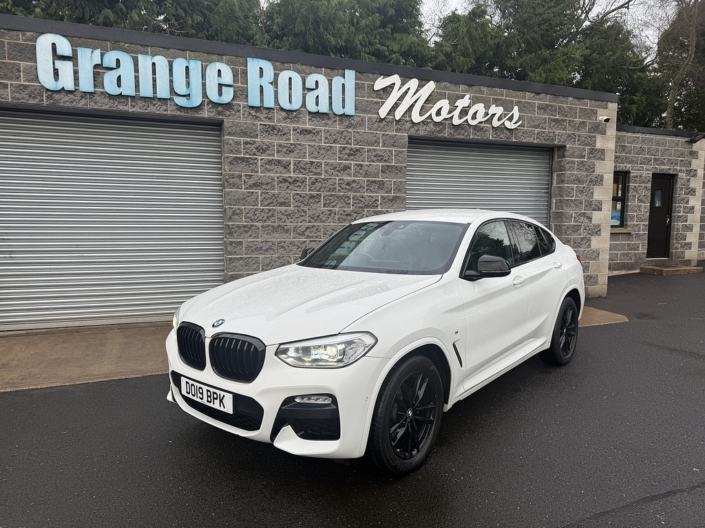 BMW X4 20D M Sport U1825 Ulez DO19BPK White #3