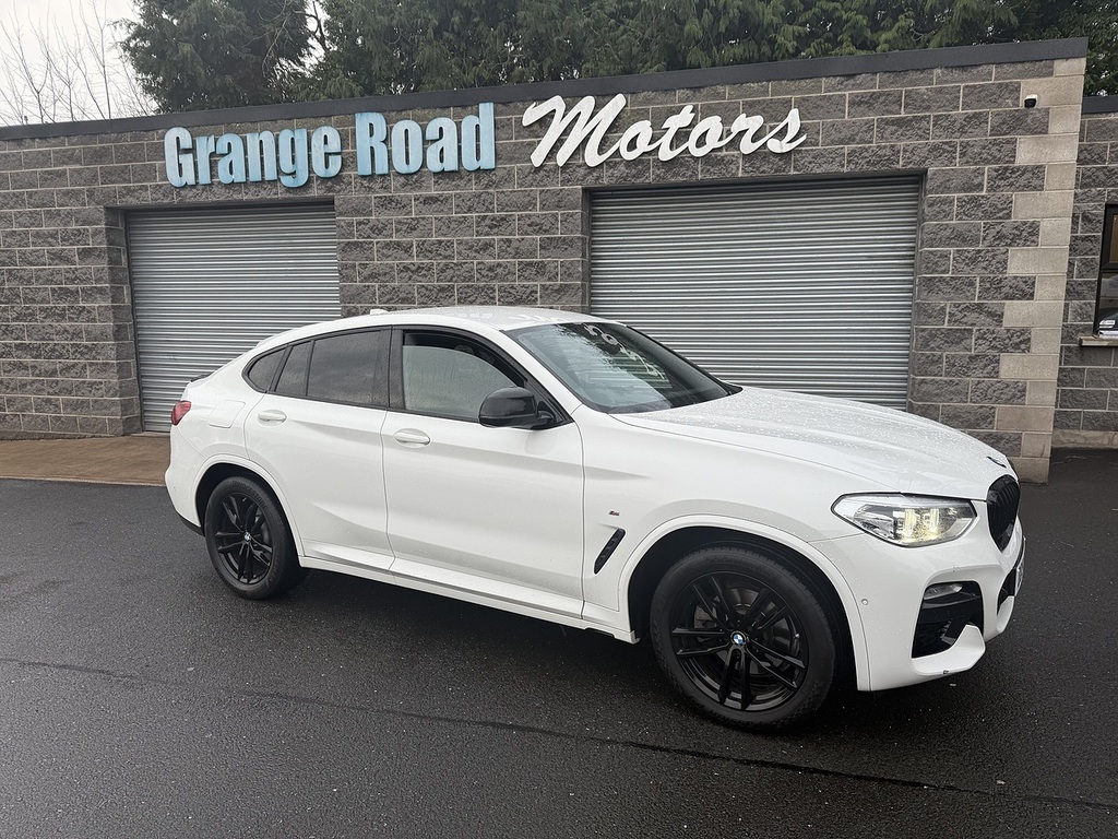 BMW X4 20D M Sport U1825 Ulez White