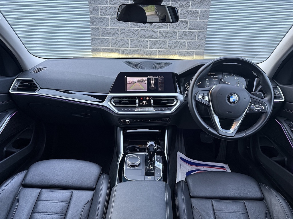 BMW 3 Series 318D Mht Sport U1831 Ulez LL70YXJ Blue #6
