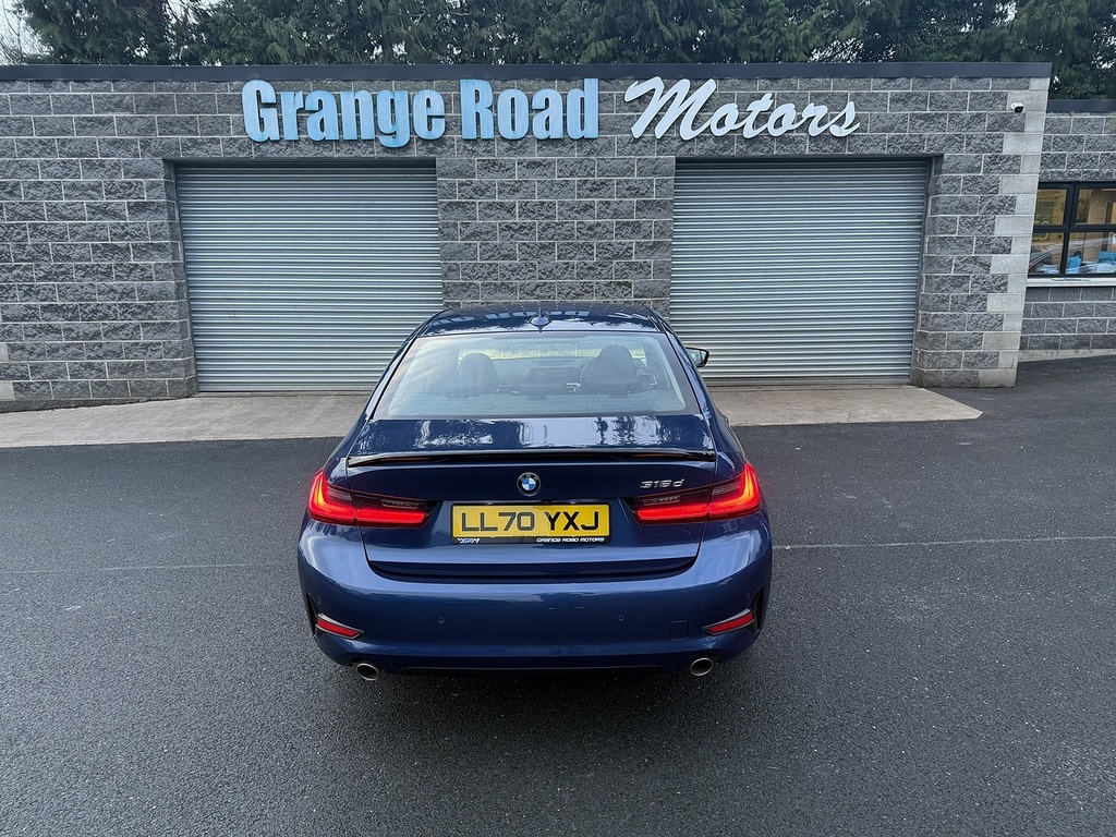 BMW 3 Series 318D Mht Sport U1831 Ulez LL70YXJ Blue #4