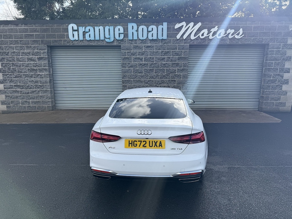 Audi A5 Tdi S Line U1852 Ulez HG72UXA White #5