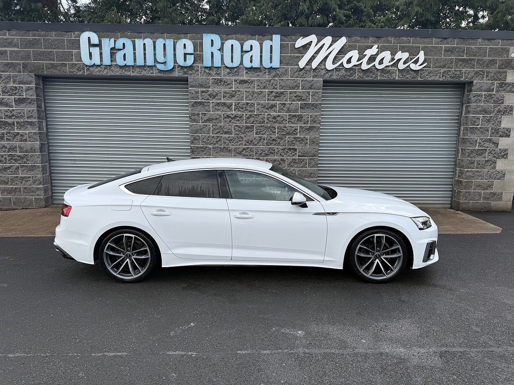 Audi A5 Tdi S Line U1852 Ulez HG72UXA White #4