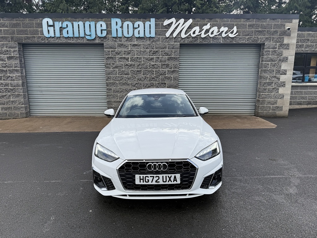Audi A5 Tdi S Line U1852 Ulez HG72UXA White #2