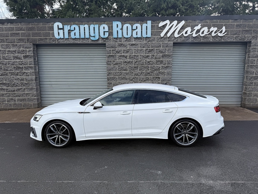 Audi A5 Tdi S Line U1852 Ulez HG72UXA White #3