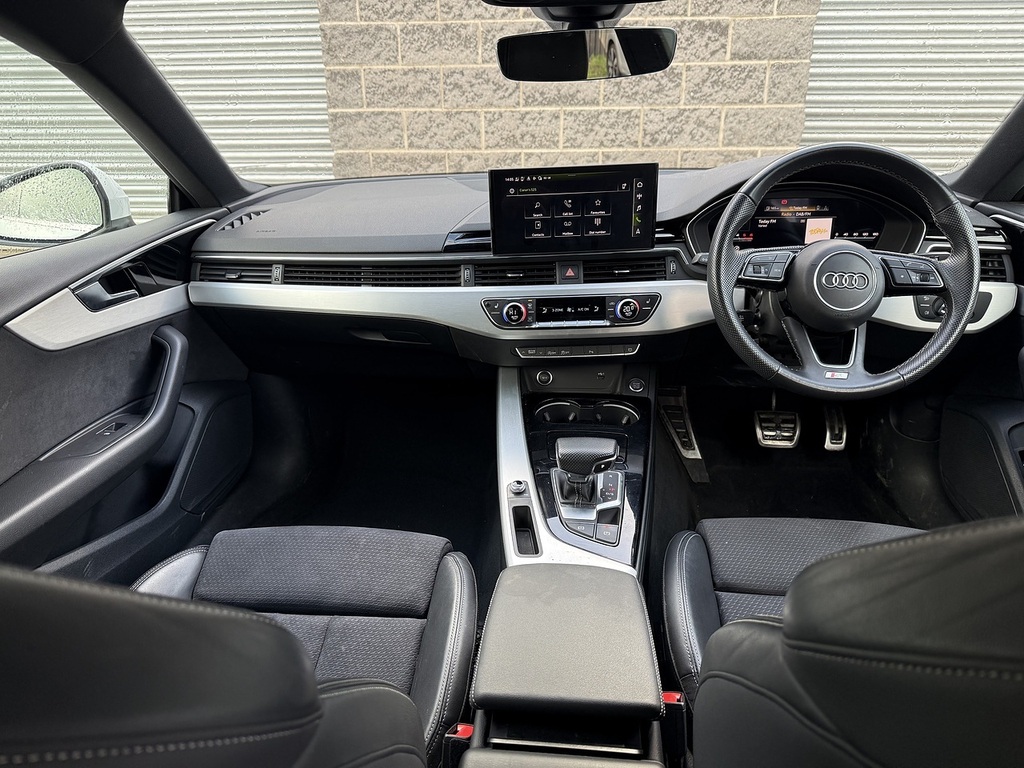 Audi A5 Tdi S Line U1852 Ulez HG72UXA White #6