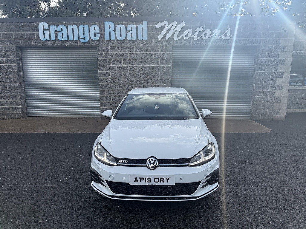 Volkswagen Golf Tdi Gtd U1856 Ulez AP19ORY White #2