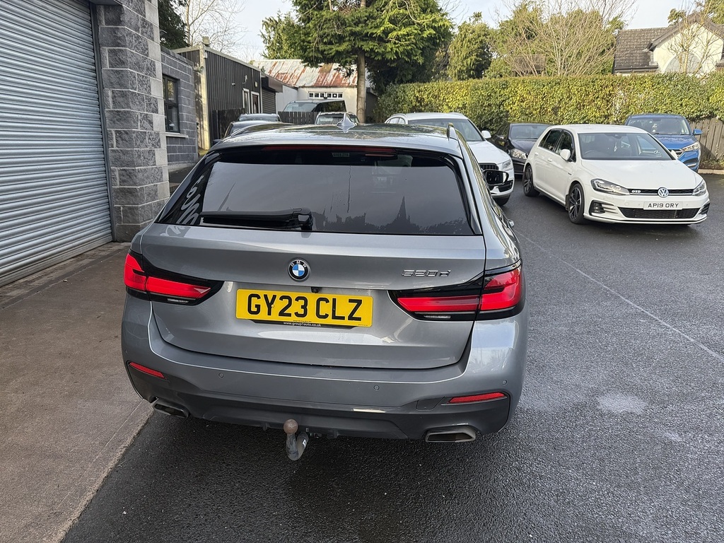 BMW 5 Series 520D Mht M Sport U1858 Ulez GY23CLZ Grey #5