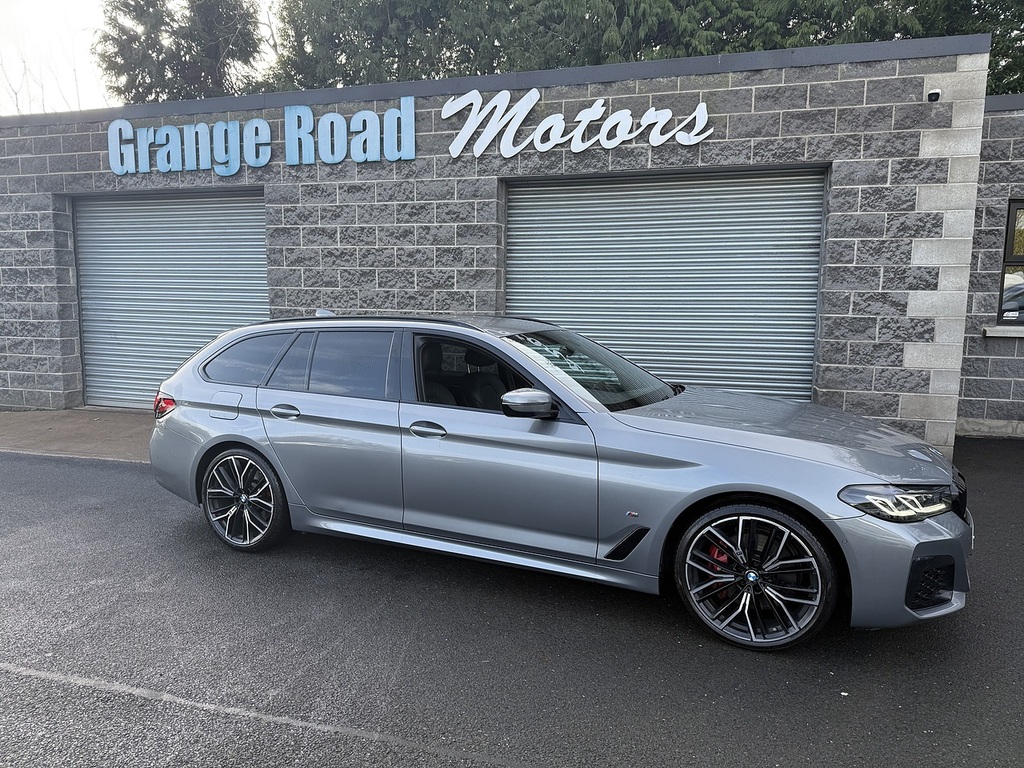 BMW 5 Series 520D Mht M Sport U1858 Ulez GY23CLZ Grey #3