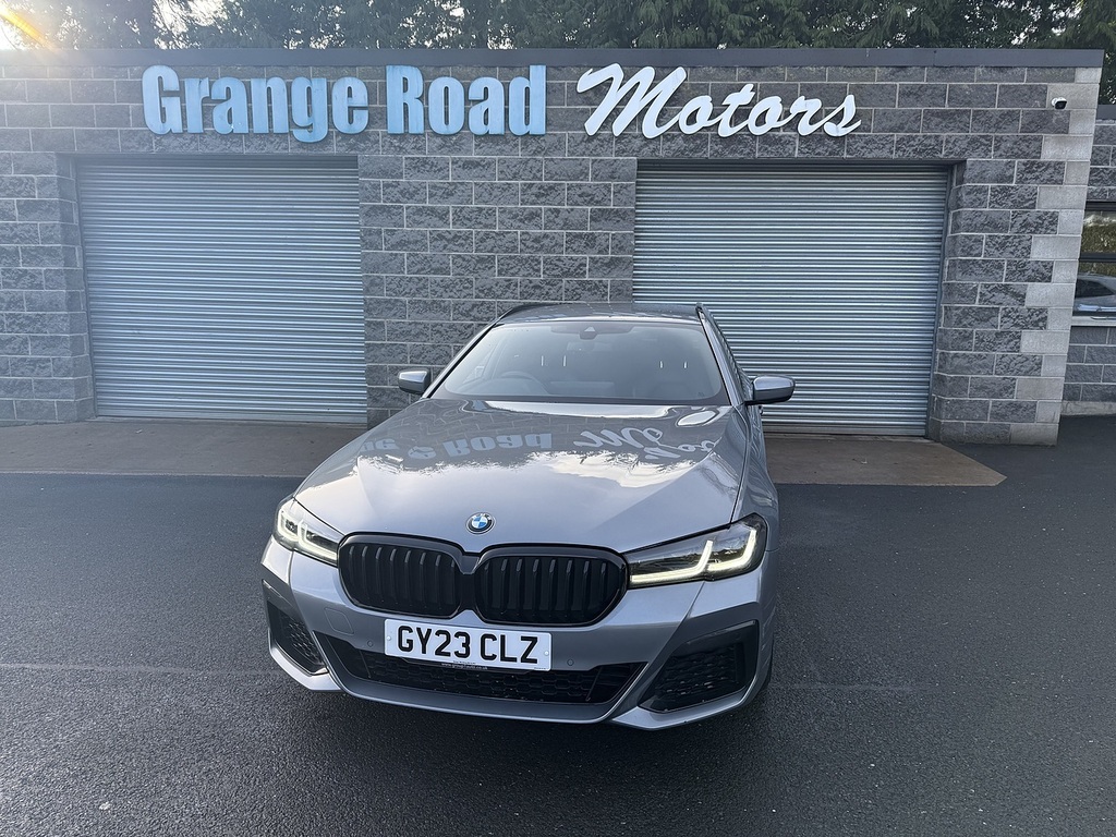 BMW 5 Series 520D Mht M Sport U1858 Ulez GY23CLZ Grey #2
