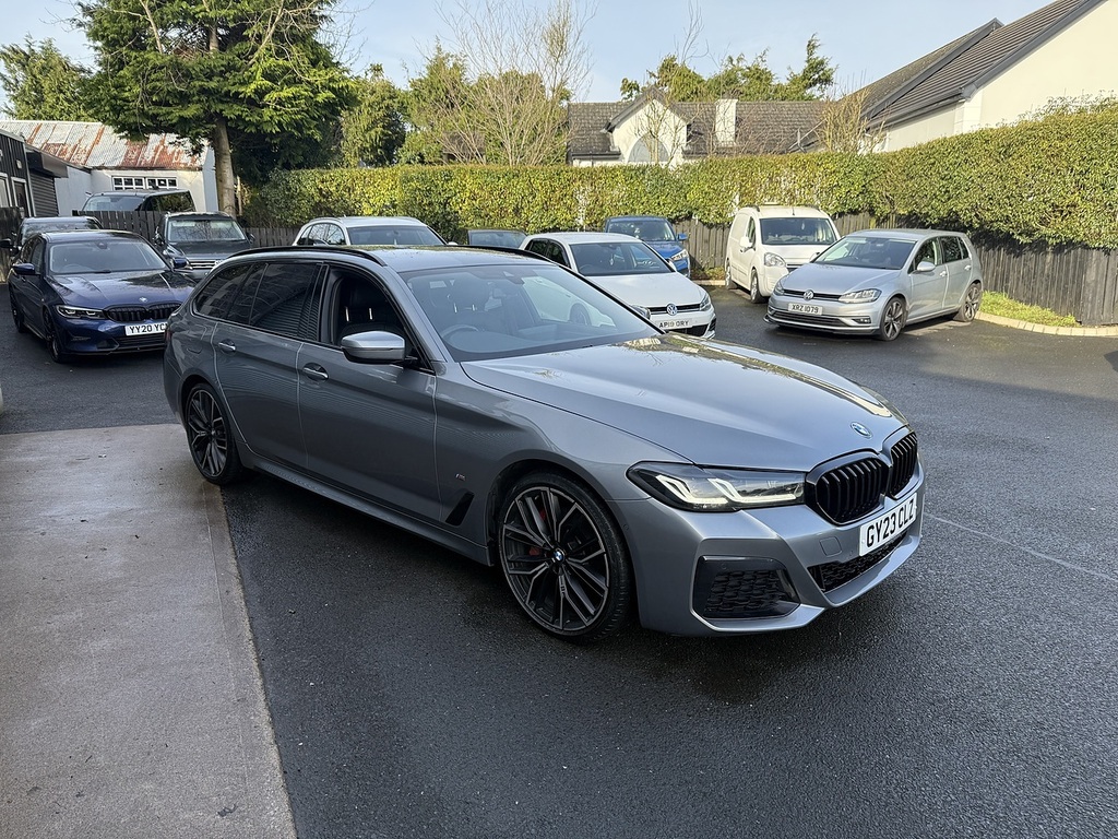 BMW 5 Series 520D Mht M Sport U1858 Ulez Grey
