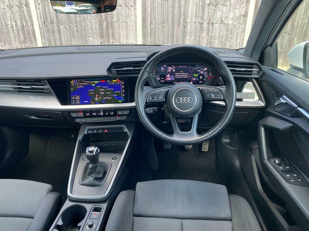 Audi A3 1.0 Tfsi 30 Sport Sportback Euro 6 S S DX73XFT White #6