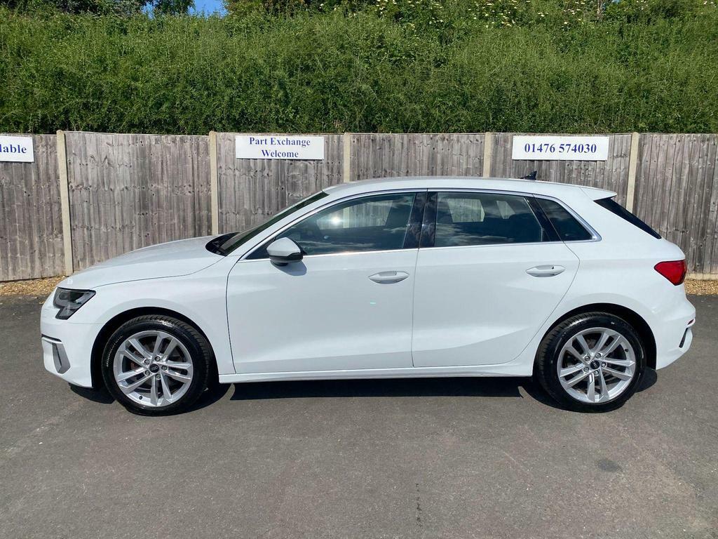 Audi A3 1.0 Tfsi 30 Sport Sportback Euro 6 S S DX73XFT White #3