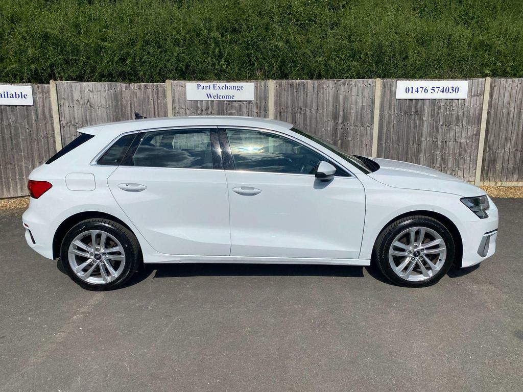 Audi A3 1.0 Tfsi 30 Sport Sportback Euro 6 S S DX73XFT White #2