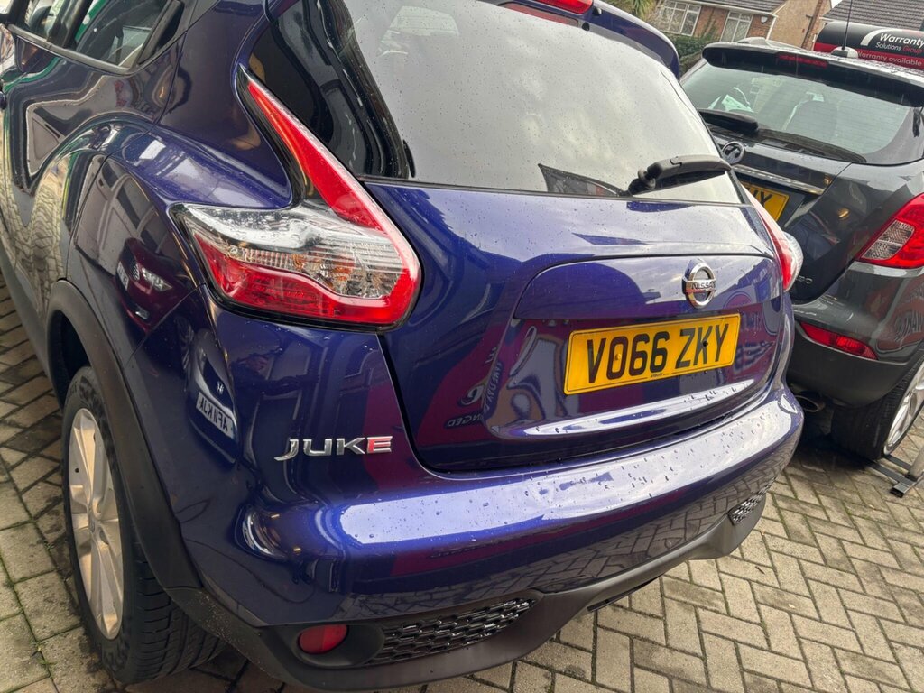 Nissan Juke 1.2 Dig-t Acenta Euro 6 Ss VO66ZKY Blue #4