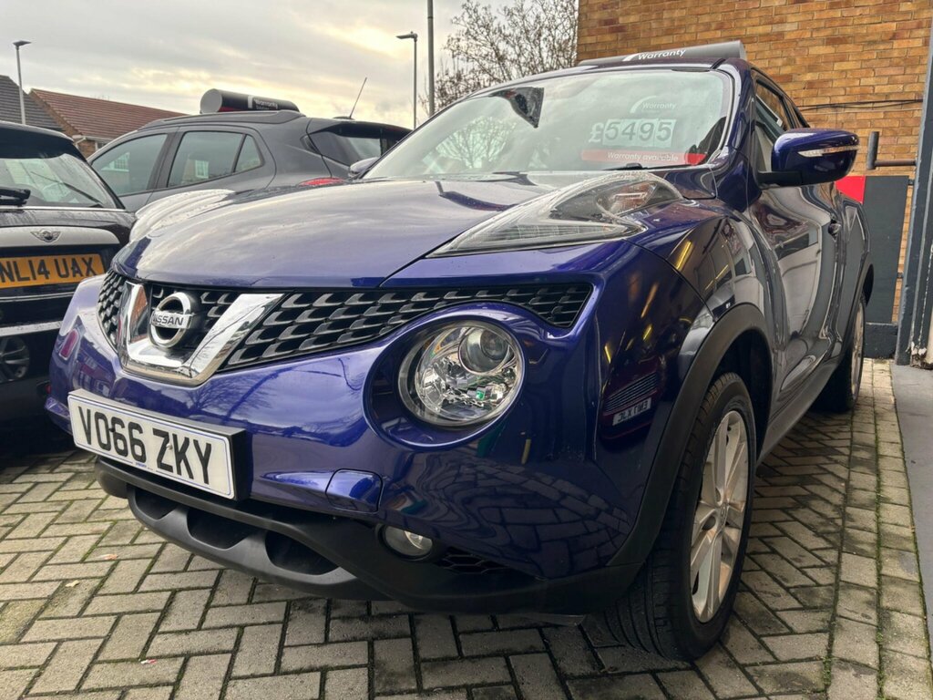 Nissan Juke 1.2 Dig-t Acenta Euro 6 Ss Blue