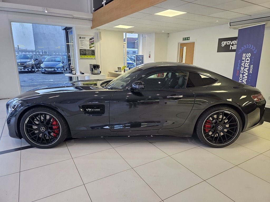 Mercedes-Benz AMG GT 4.0 V8 Biturbo S Premium Coupe Spds D Black #4