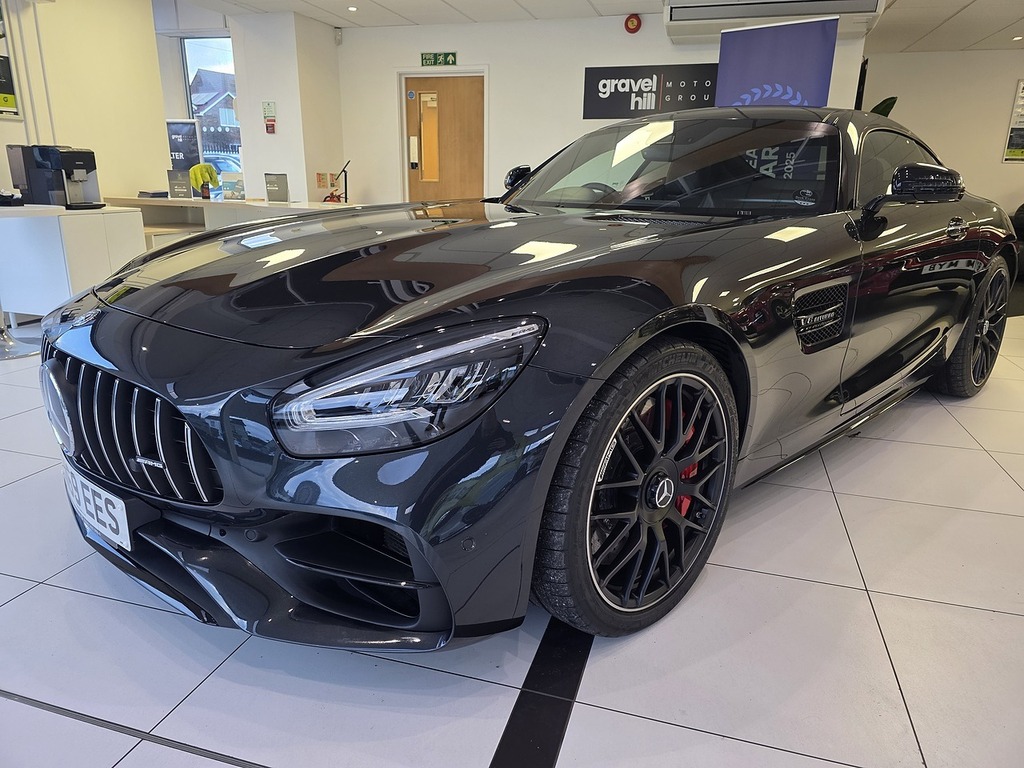 Mercedes-Benz AMG GT 4.0 V8 Biturbo S Premium Coupe Spds D Black #3