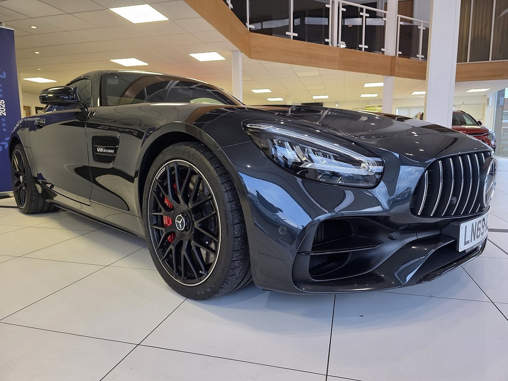 Mercedes-Benz AMG GT 4.0 V8 Biturbo S Premium Coupe Spds D Black