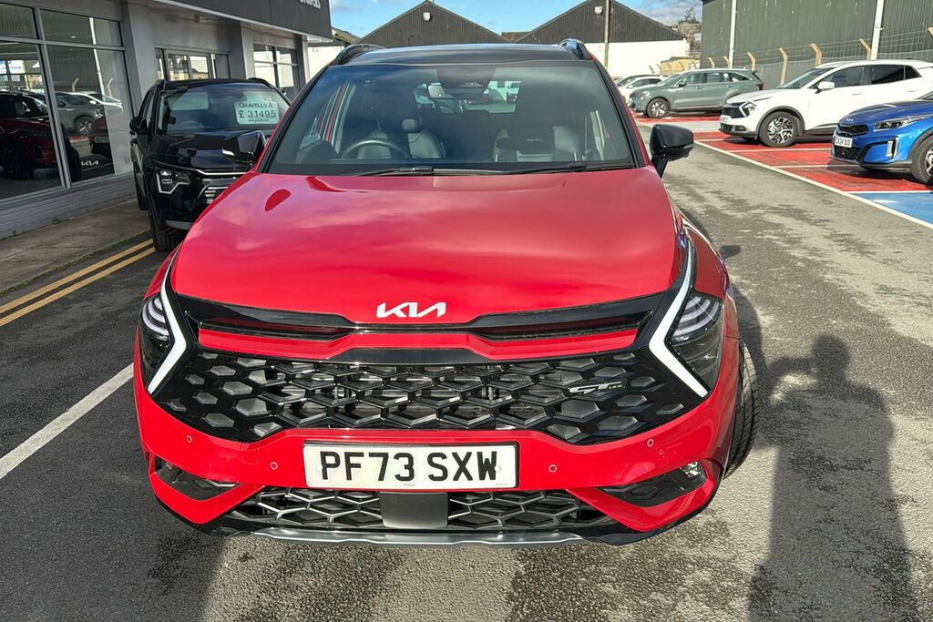 Kia Sportage 1.6 T-gdi Mhev Gt-line S Suv Hybrid Dct Red #6