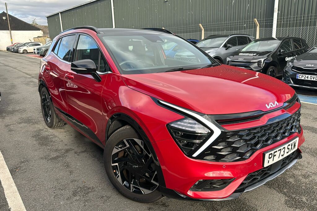 Kia Sportage 1.6 T-gdi Mhev Gt-line S Suv Hybrid Dct Red