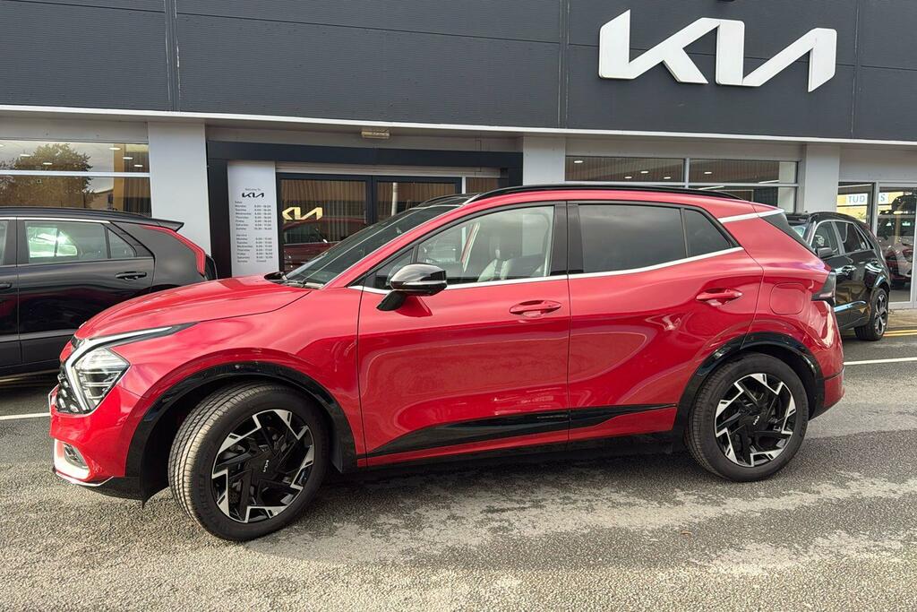 Kia Sportage 1.6 T-gdi Mhev Gt-line S Suv Hybrid Dct Red #4