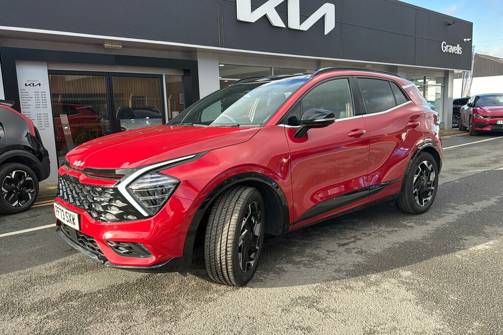Kia Sportage 1.6 T-gdi Mhev Gt-line S Suv Hybrid Dct Red #5
