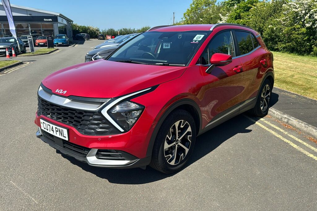 Kia Sportage 1.6 T-gdi Mhev 3 Suv Hybrid Euro CU74PNL Red #5