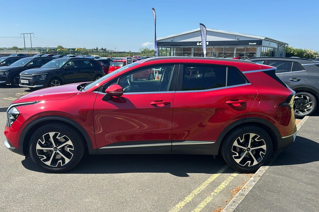 Kia Sportage 1.6 T-gdi Mhev 3 Suv Hybrid Euro CU74PNL Red #4
