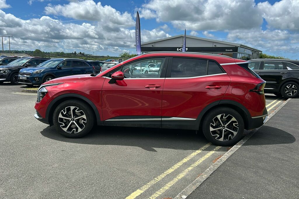 Kia Sportage 1.6 T-gdi Mhev 3 Suv Hybrid Euro CU74POF Red #4