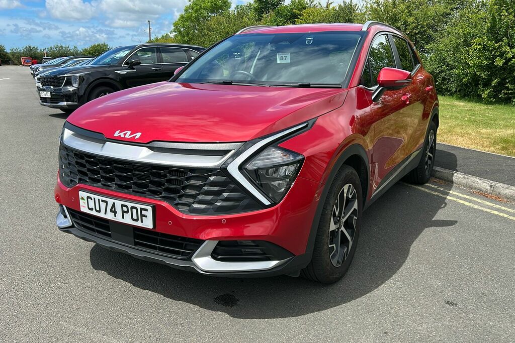 Kia Sportage 1.6 T-gdi Mhev 3 Suv Hybrid Euro CU74POF Red #5