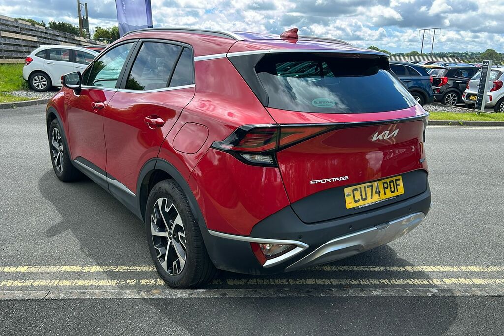 Kia Sportage 1.6 T-gdi Mhev 3 Suv Hybrid Euro CU74POF Red #3