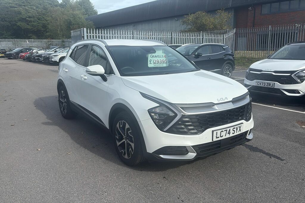 Kia Sportage 1.6 T-gdi Mhev 3 Suv Hybrid Dct Euro 6 White