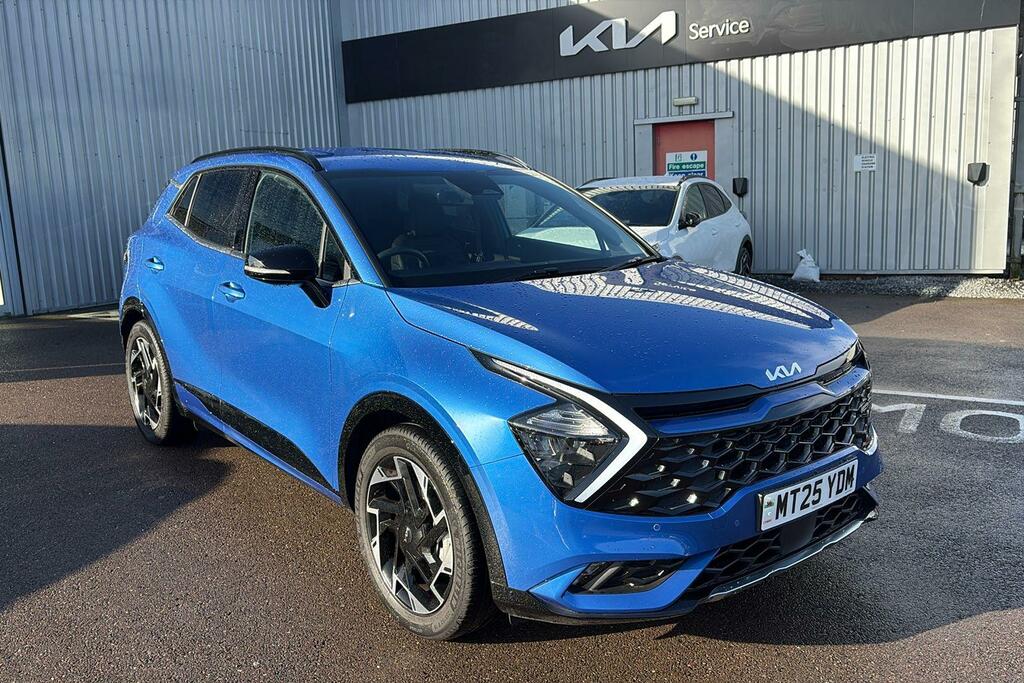 Kia Sportage 1.6 T-gdi Mhev Gt-line Suv Hybrid Manua Blue