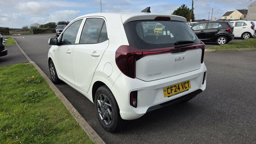 Kia Picanto 1.0 2 Hatchback Euro 6 Ss 62 CF24VCT White #5