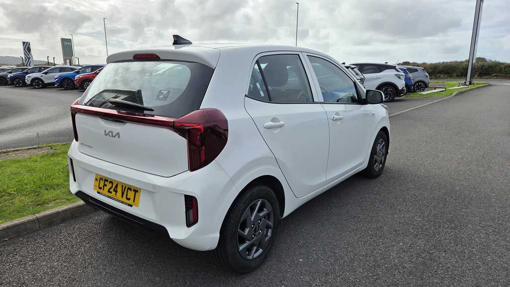 Kia Picanto 1.0 2 Hatchback Euro 6 Ss 62 CF24VCT White #3