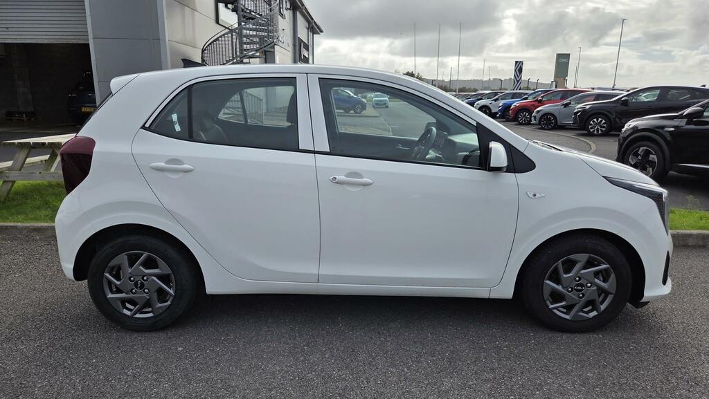 Kia Picanto 1.0 2 Hatchback Euro 6 Ss 62 CF24VCT White #2