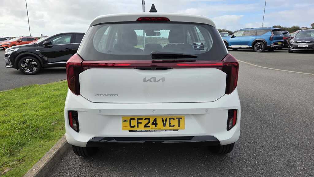 Kia Picanto 1.0 2 Hatchback Euro 6 Ss 62 CF24VCT White #4