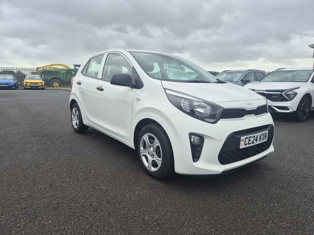 Kia Picanto 1.0 Dpi 1 Hatchback Euro 6 Ss White