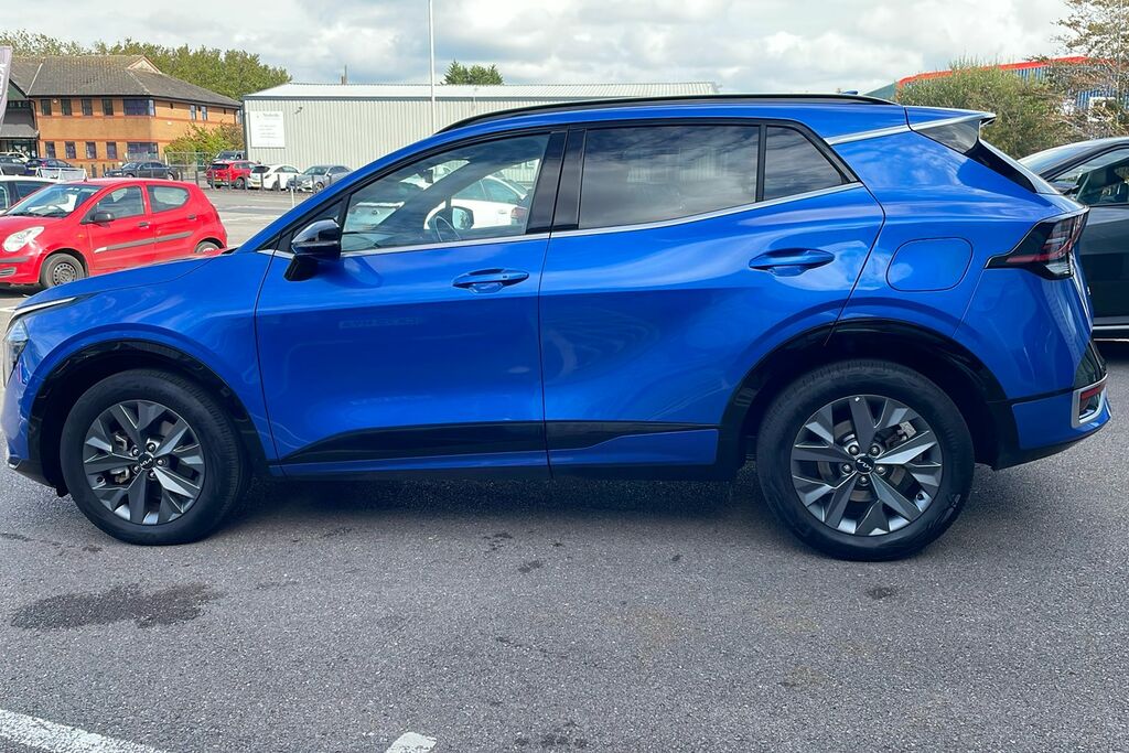 Kia Sportage 1.6 H T-gdi Gt-line Suv Hybrid Eur CF74OEX Blue #5