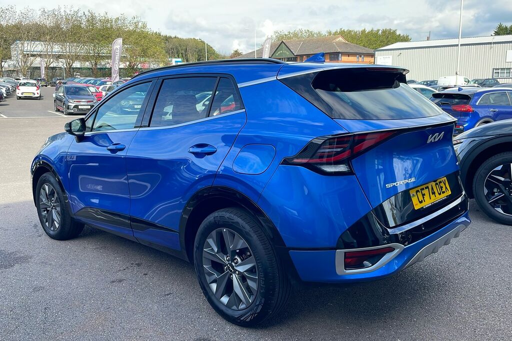 Kia Sportage 1.6 H T-gdi Gt-line Suv Hybrid Eur CF74OEX Blue #4