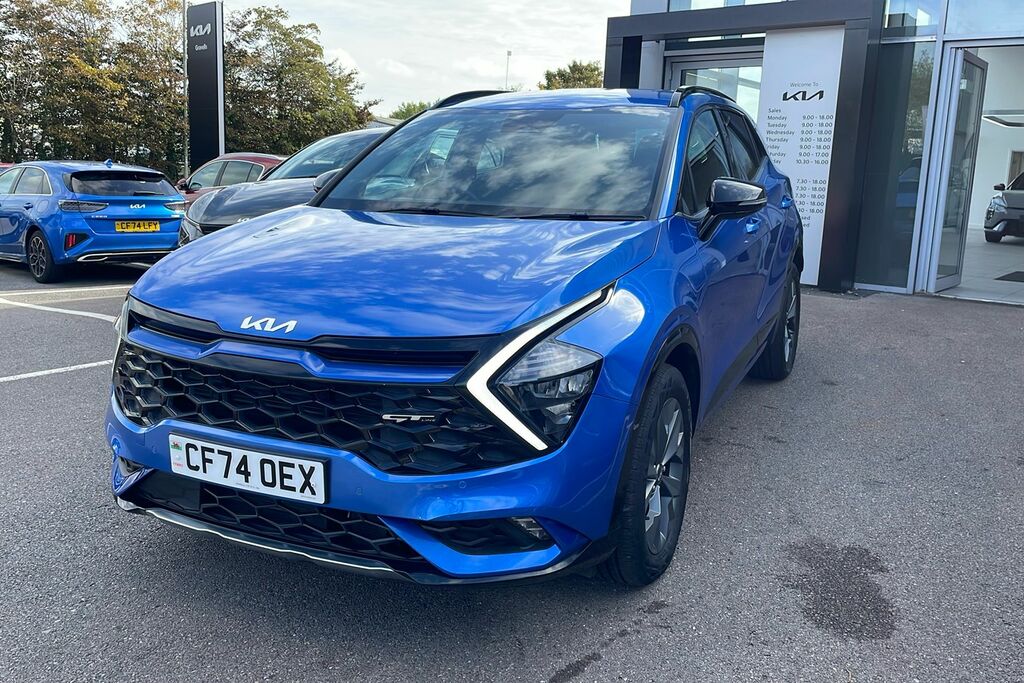Kia Sportage 1.6 H T-gdi Gt-line Suv Hybrid Eur CF74OEX Blue #6