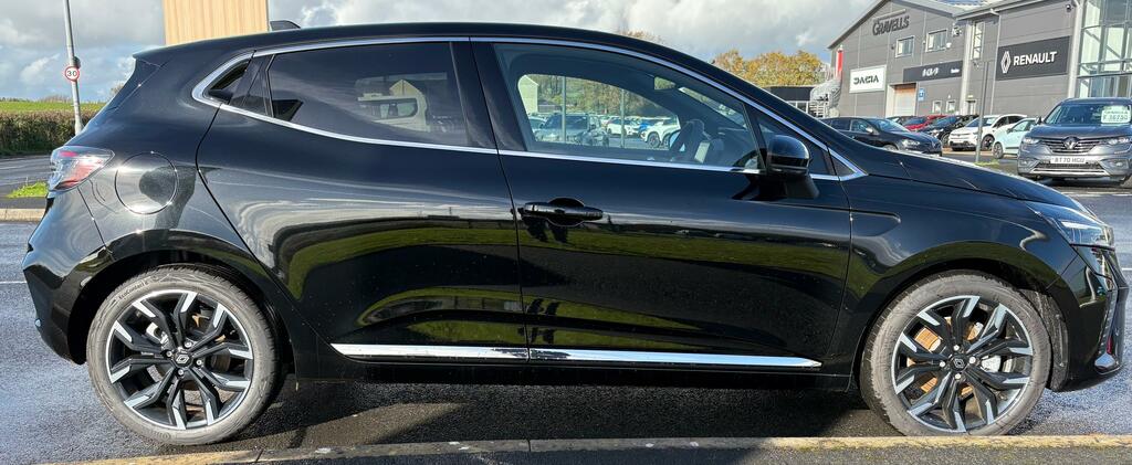 Renault Clio 1.6 E-tech Techno Hatchback Hybrid CU75KKZ Black #6