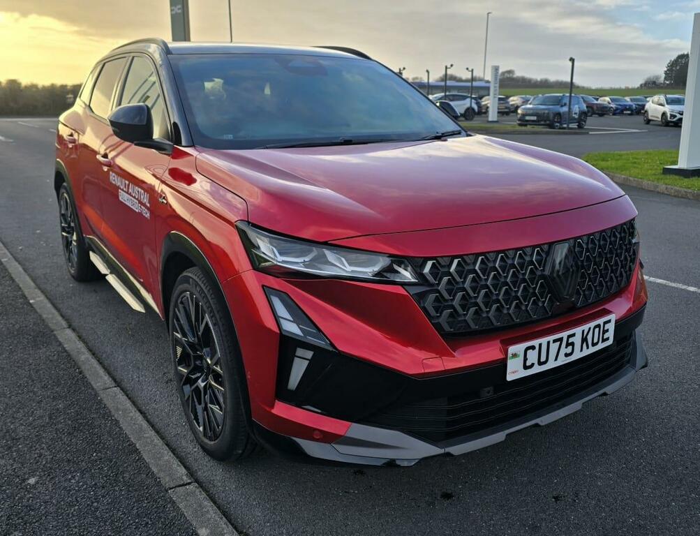 Renault Austral 1.2 E-tech Techno Esprit Alpine Suv Hyb Red