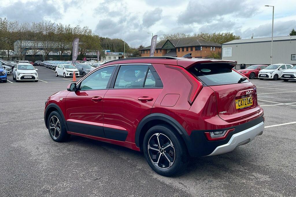 Kia Niro 1.6 Gdi Hybrid 2 Dct 139 CA72DWZ Red #3