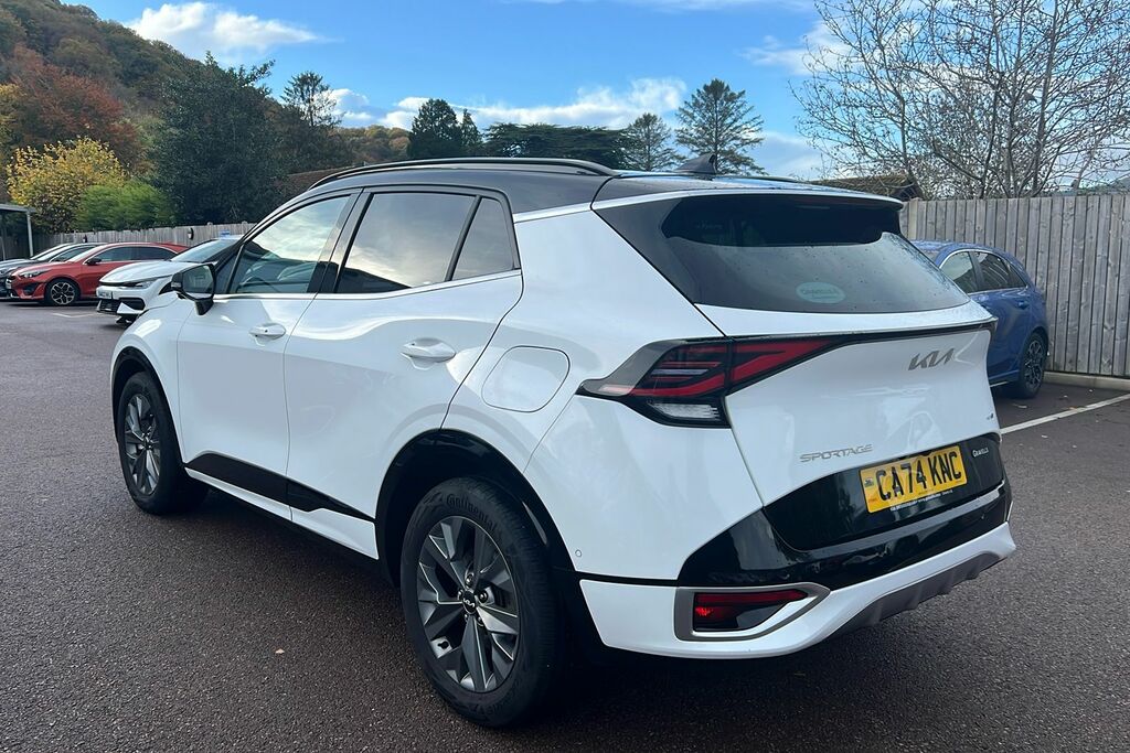 Kia Sportage 1.6 H T-gdi Gt-line S Suv Hybrid E CA74KNC White #3