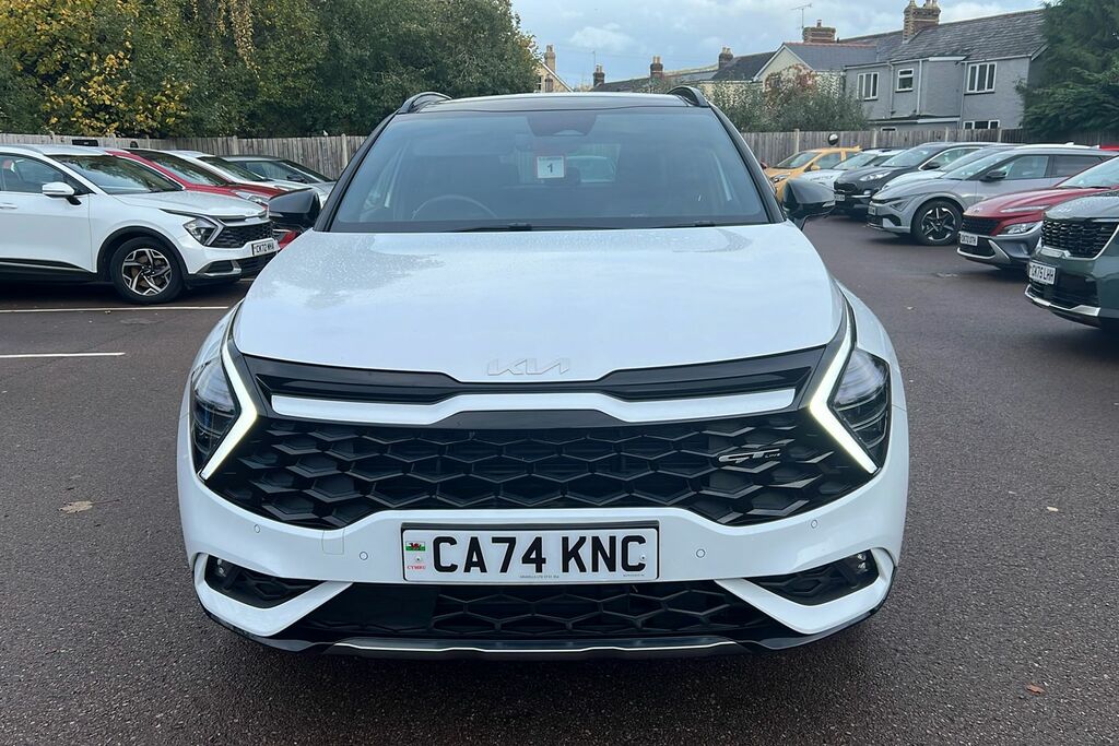 Kia Sportage 1.6 H T-gdi Gt-line S Suv Hybrid E CA74KNC White #6