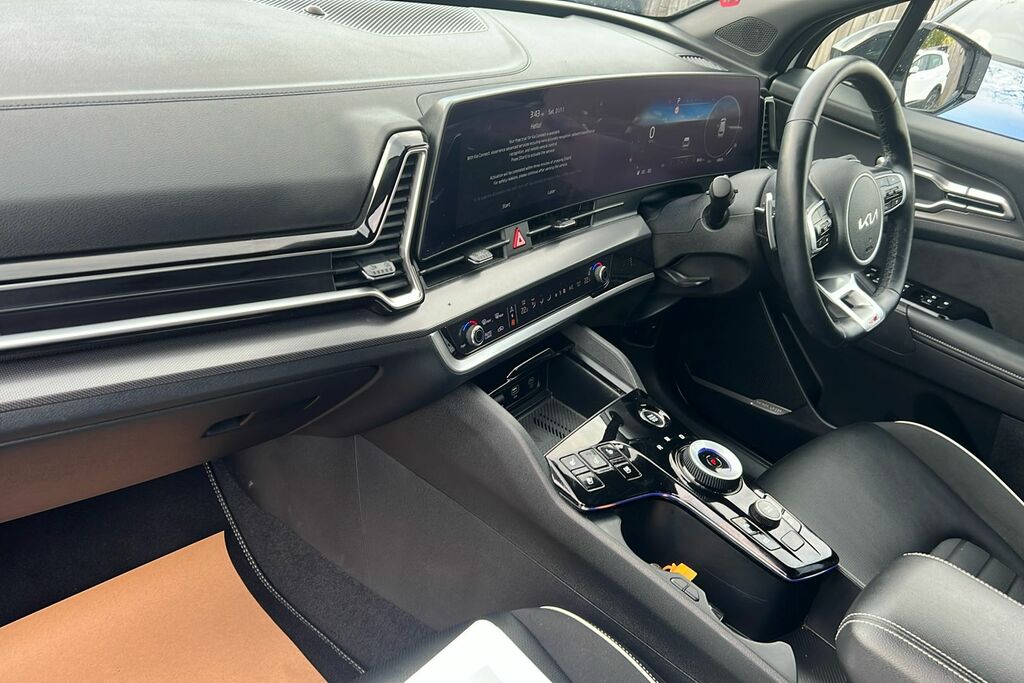 Kia Sportage 1.6 H T-gdi Gt-line S Suv Hybrid E CA74KNC White #2