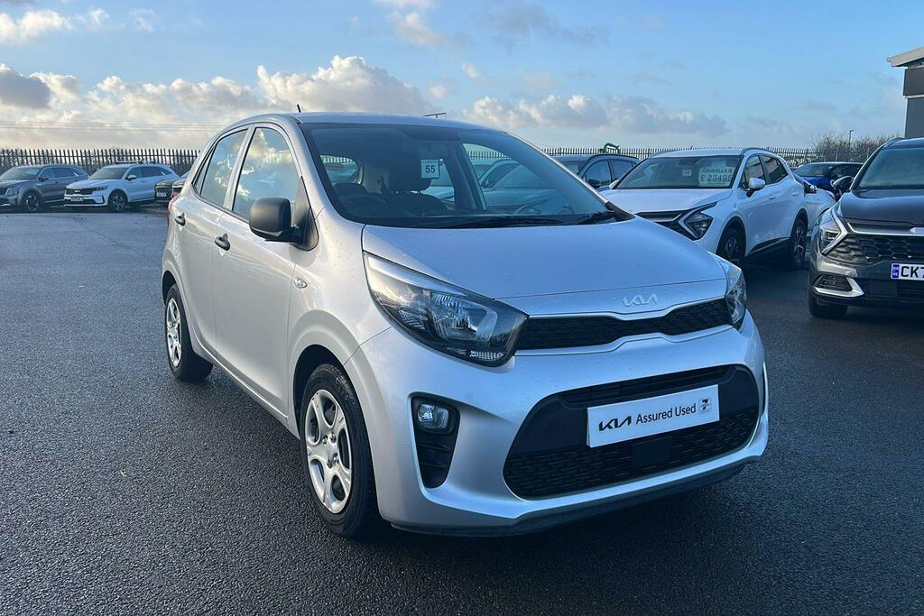 Kia Picanto 1.0 Dpi 1 Hatchback Euro 6 Ss Silver