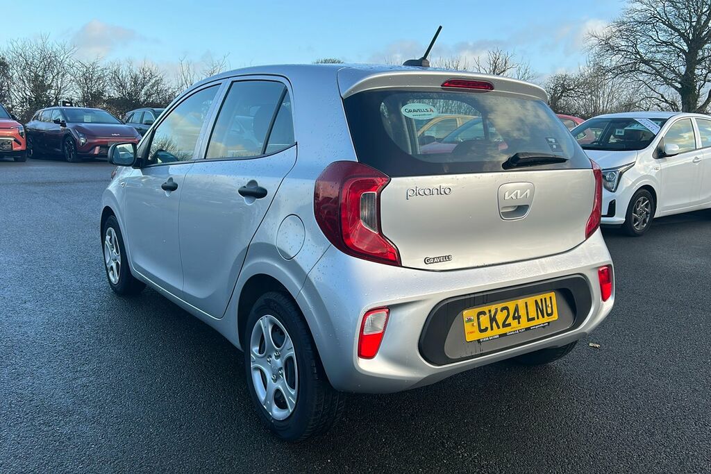Kia Picanto 1.0 Dpi 1 Hatchback Euro 6 Ss CK24LNU Silver #3