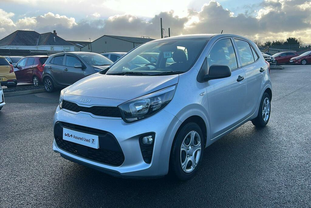 Kia Picanto 1.0 Dpi 1 Hatchback Euro 6 Ss CK24LNU Silver #5